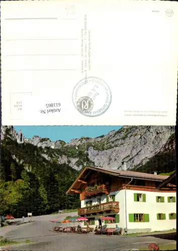 611865,Kirchdorf i. Tirol Unterkunftshaus Grießneralm geg. Stripsenjoch i. Wilden Kaiser