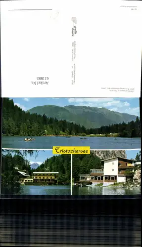 611885,Mehrbild Ak Tristach Tristacher See b. Lienz