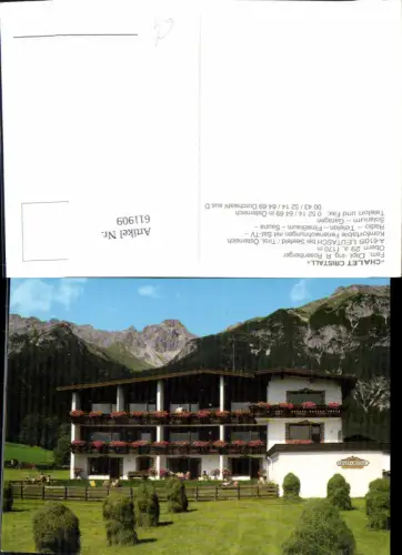 611909,Leutasch b. Seefeld Tirol Chalet Cristall