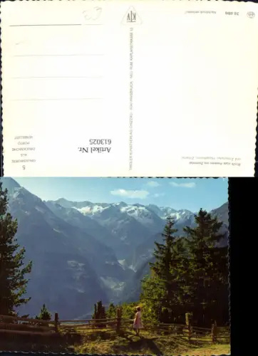 613025,Mayrhofen Blick v. Penken ins Zemmtal Zillertaler Hauptkamm