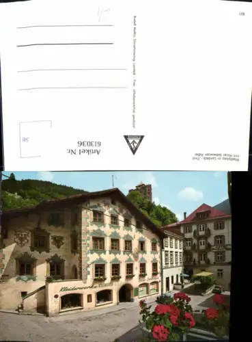 613036,Landeck Stadtplatz m. Hotel Schwarzer Adler