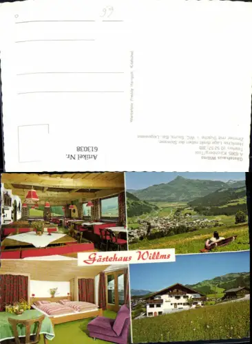 613038,Mehrbild Ak Kirchberg Tirol Gästehaus Willms