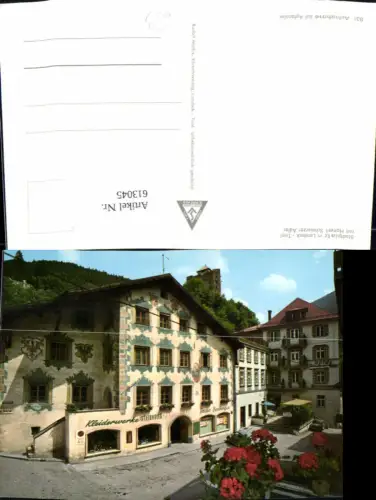 613045,Landeck Stadtplatz m. Hotel Schwarzer Adler