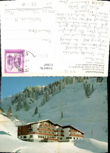 613047,Stuben a. Arlberg Hotel Hubertushof Winteransicht