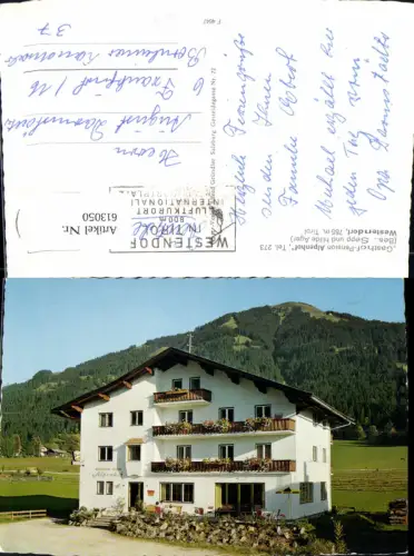 613050,Westendorf Gasthof Pension Alpenhof