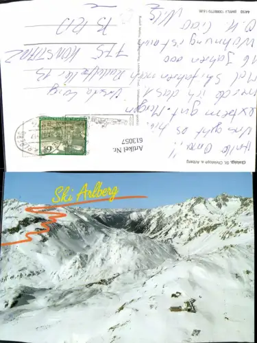613057,St Christoph a. Arlberg St Anton a. Arlberg Galzig Wintersport