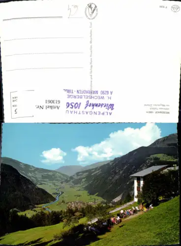 613061,Mayrhofen Zillertal Wiesenhof m. Talblick