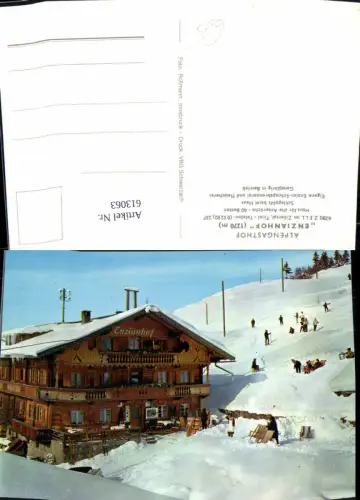 613063,Zell i. Zillertal Alpengasthof Enzianhof Wintersport