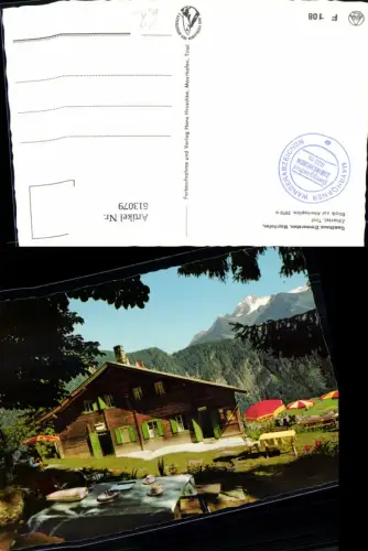 613079,Mayrhofen Zillertal Gasthaus Zimmereben Blick zur Ahornspitze