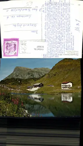 613097,Galtür Alpengasthof Zeinisjoch b. Stausee Kops