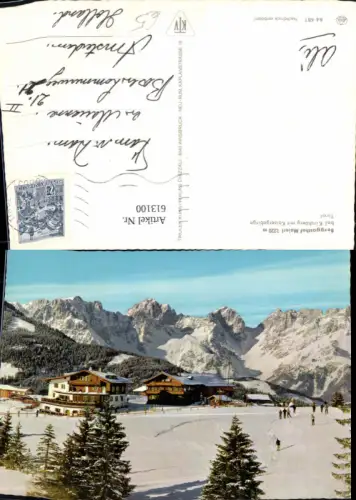 613100,Kirchberg m. Kaisergebirge Berggasthof Maierl Wintersport