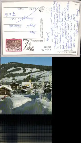 613104,Kirchberg i. Tirol Blick geg. Sonnberg Winteransicht