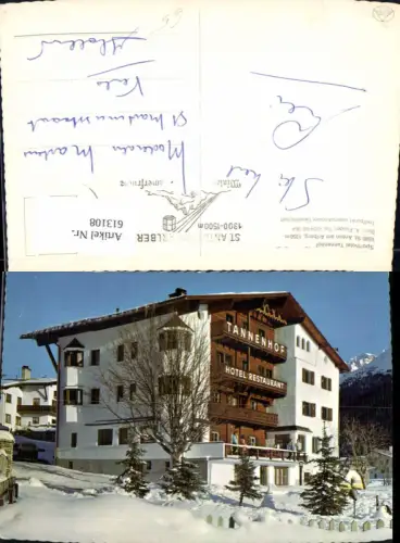 613108,St Anton a. Arlberg Sporthotel Tannenhof i. Winter