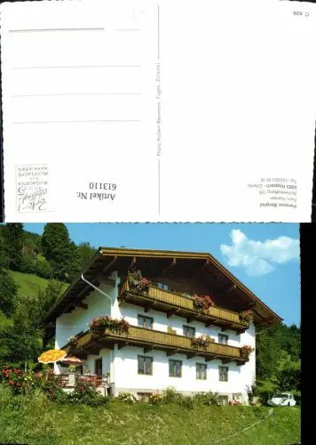 613110,Hippach Zillertal Pension Berghof