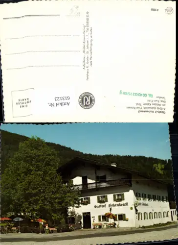 613123,Schwendt Kössen a. Wilden Kaiser Gasthof Hohenkendl