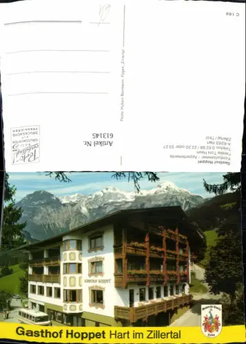 613145,Hart Zillertal Gasthof Hoppet Bus Reisebus Autobus