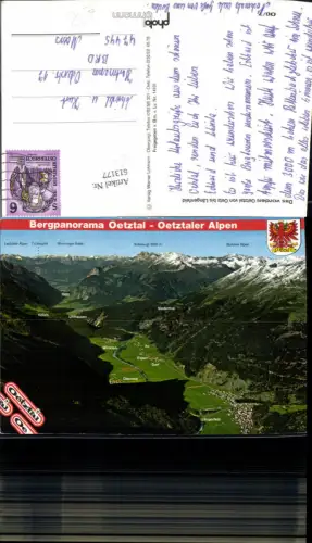 613177,Ötz Oetz bis Längenfeld Oetztal Ansicht Lagekarte