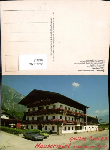 613217,Münster i. Tirol Gasthof Pension Hauserwirt