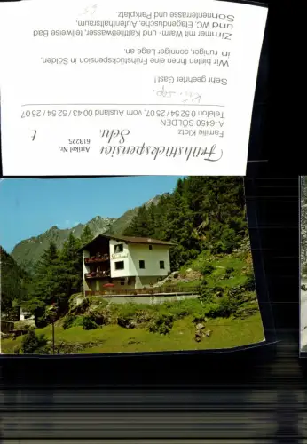 613225,Sölden Frühstückspension Schwalbennest