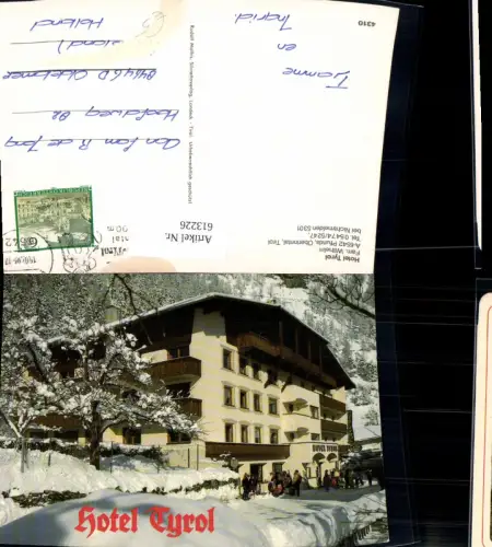 613226,Pfunds Oberinntal Tirol Hotel Tyrol i. Winter Wintersport