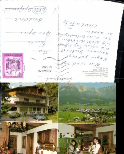 613248,Mehrbild Ak Ellmau a. Wilden Kaiser Gasthof Pension Föhrenhof