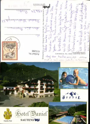 613288,Mehrbild Ak Sautens Oetztal Schwimmbad