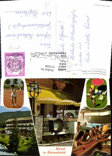 613296,Mehrbild Ak Steinach i. Tirol Hotel Steinacherhof Hallenbad