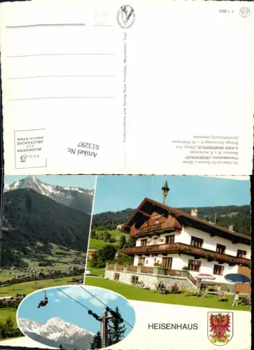 613297,Mehrbild Ak Ramsberg Zillertal Fremdenheim Heisenhaus Berglift
