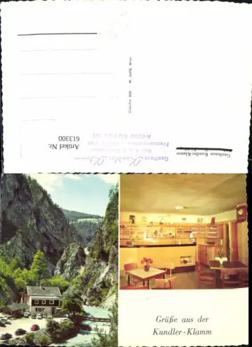 613300,Mehrbild Ak Kundl Gasthaus Kundler Klamm VW Käfer