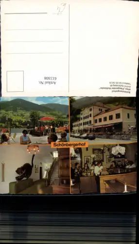 613308,Mehrbild Ak Schönberg im Stubaital Schönbergerhof alias Fliegender Holländer