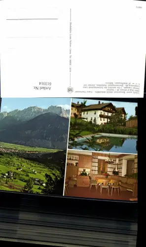 613314,Mehrbild Ak Oberdrum Haus Waldner Schwimmbad