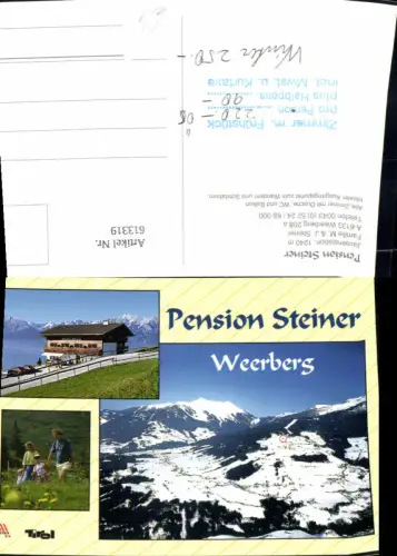 613319,Mehrbild Ak Weerberg Tirol Pension Steiner