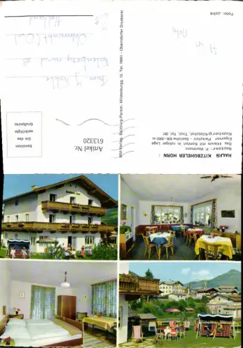 613320,Mehrbild Ak Kirchberg Kitzbühel Haus Kitzbüheler Horn