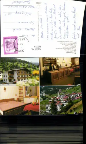 613329,Mehrbild Ak Flirsch Tirol Pension Kristall