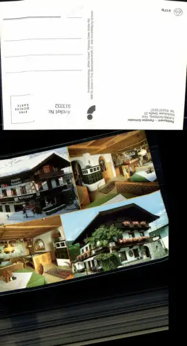 613332,Mehrbild Ak Kirchberg i. Tirol Restaurant Pension Schreder Kachelofen