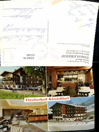613345,Mehrbild Ak Kitzbühel Tirolerhof