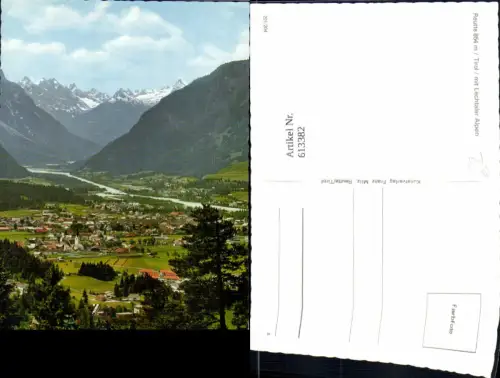 613382,Reutte m. Lechtaler Alpen