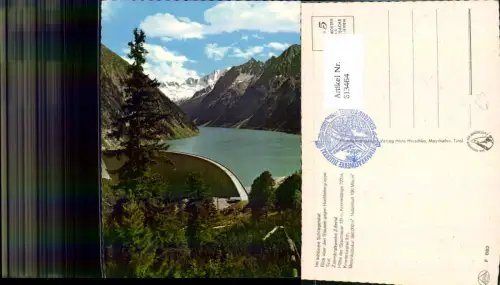 613464,Zemmkraftwerk Zillertal Schlegeistal Talsperre Ginzling Mayrhofen