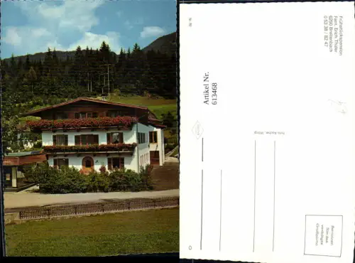 613468,Foto Ak Breitenbach Frühstückspension Thaler
