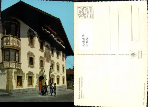 613472,Rum b. Innsbruck Altwirt Speckbacher-Trachtengruppe Tiroler Tracht
