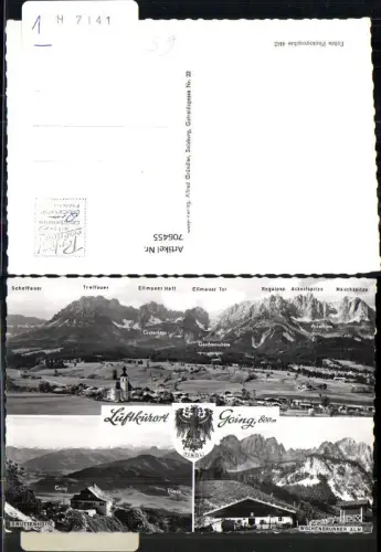 706455 Mehrbild AK Going Ellmau Wochenbrunner Alm