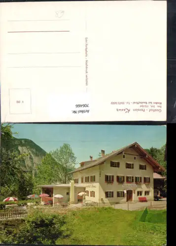 706466 Rieden b. Reutte Tirol Gasthof Pension Kreuz