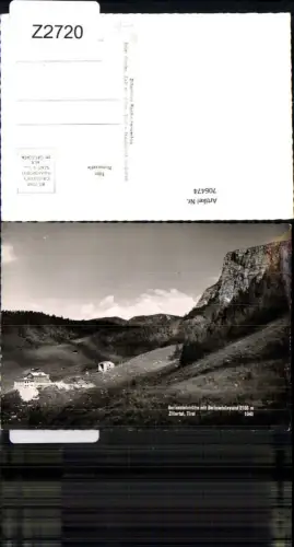 706474 Foto AK Gerlossteinhütte mit Gerlossteinwand Zillertal Hainzenberg