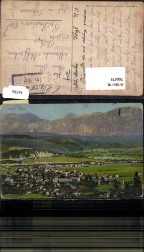 706475 Wörgl Tirol Totale Feldpost Kk Gebirgsjäger Regiment Kanonen Batterie