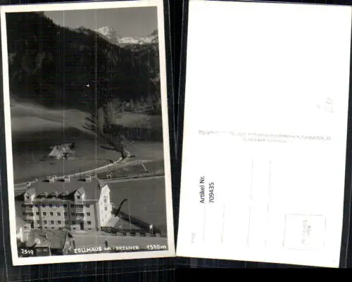 709435 Foto AK Zollhaus a. Brenner Gries am Brenner