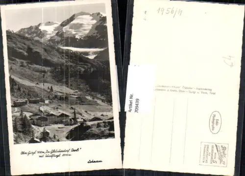 709439 Foto AK Sölden Obergurgl mit Schalfkogl