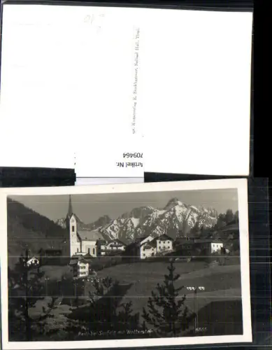 709464 Foto AK Reith b. Seefeld in Tirol Ansicht m. Kirche pub E. Stockhammer 6865
