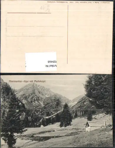 709468 Imst Obermarkter-Alpe mit Muttekopf