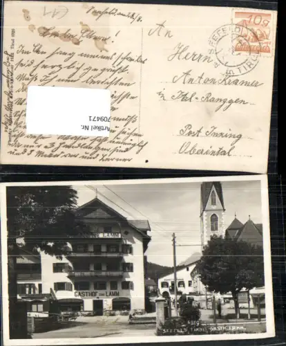 709471 Seefeld in Tirol Gasthaus zum Lamm
