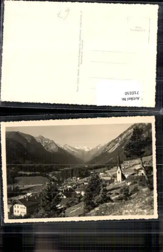 710150 Foto AK Trins Ansicht mit Kirche